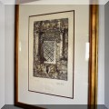 A16. Signed limited edition etching by Ubaldo Huez. 